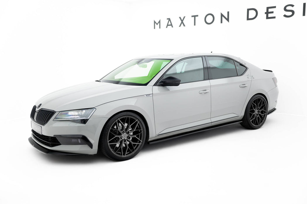 Maxton Design Side Skirts Diffusers Skoda Superb Liftback / Combi Mk3
