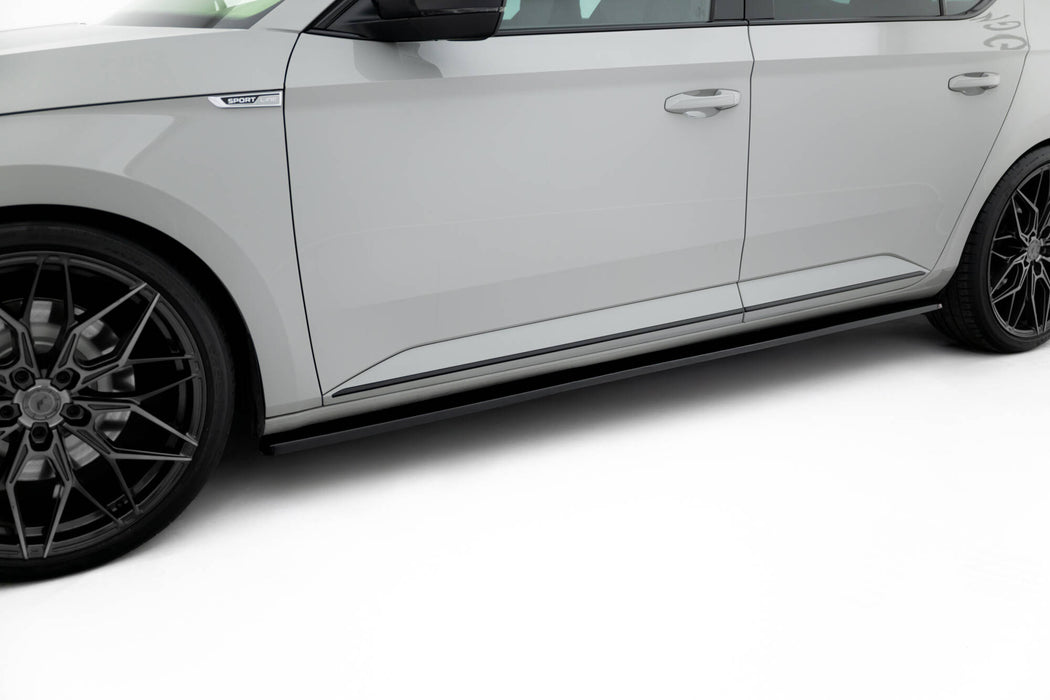 Maxton Design Side Skirts Diffusers Skoda Superb Liftback / Combi Mk3