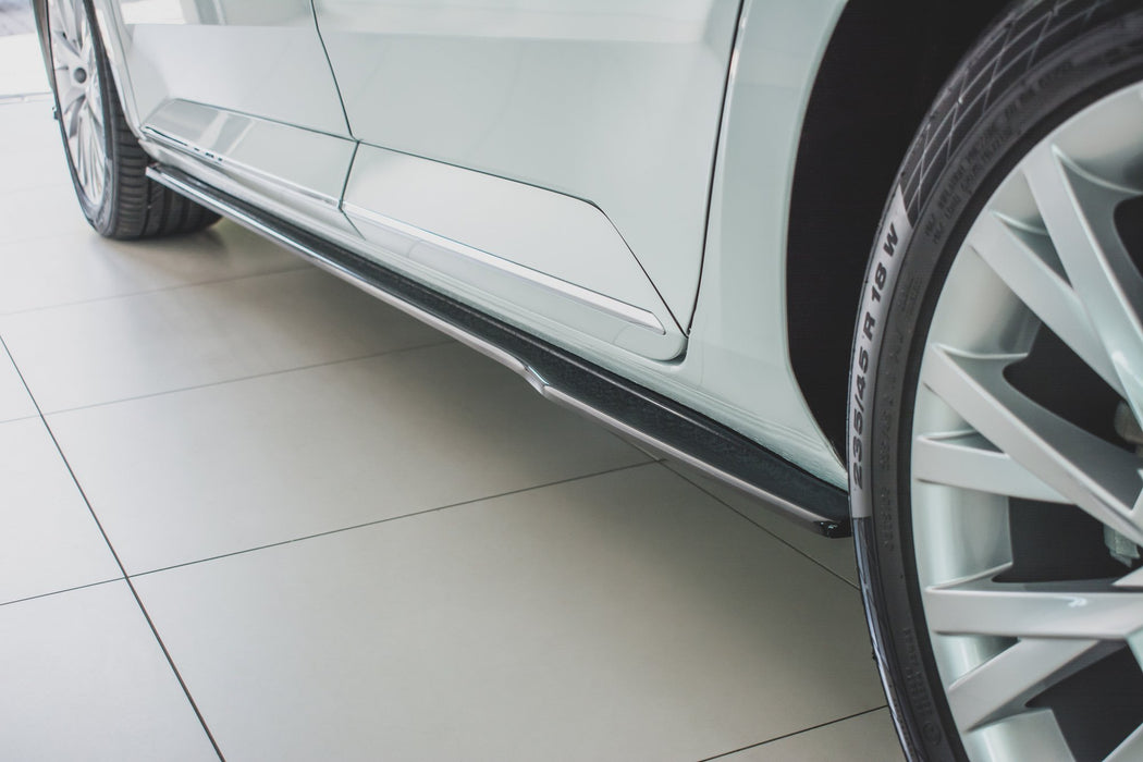 Maxton Design Side Skirts Diffusers Skoda Superb Liftback / Combi Mk3 Facelift