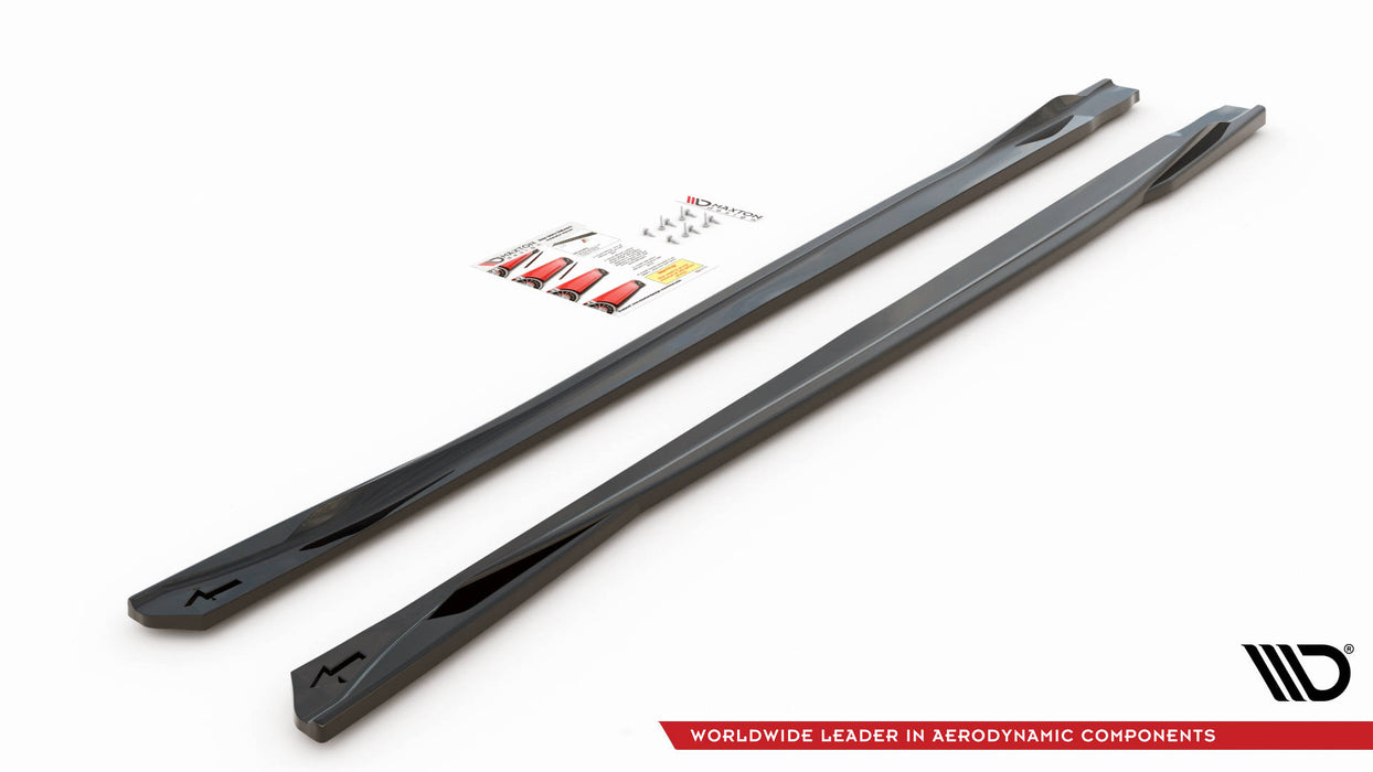 Maxton Design Side Skirts Diffusers Toyota Avensis Mk3 Facelift