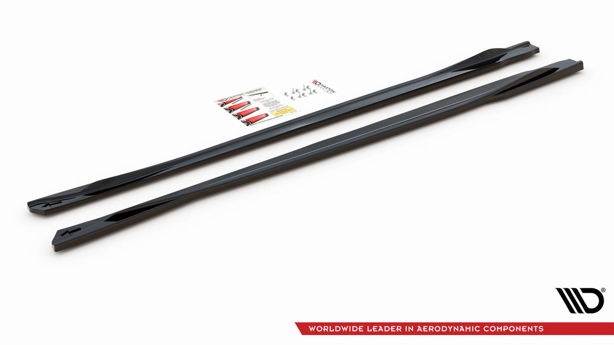 Maxton Design Side Skirts Diffusers Toyota Avensis Mk3 Facelift