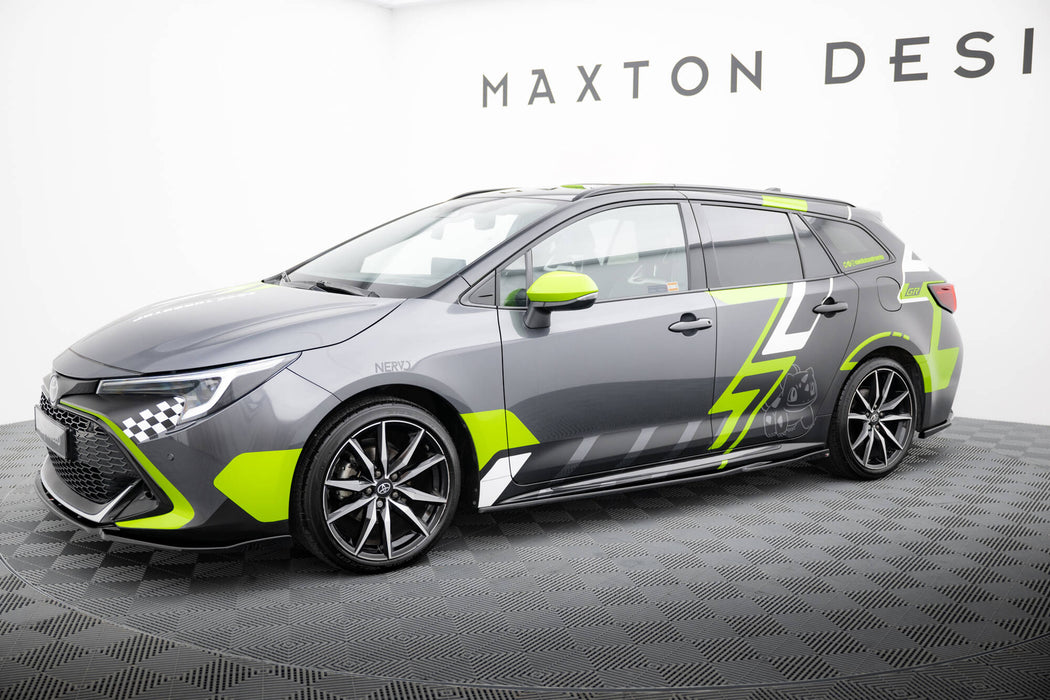 Maxton Design Side Skirts Diffusers Toyota Corolla GR Sport Touring Sports XII