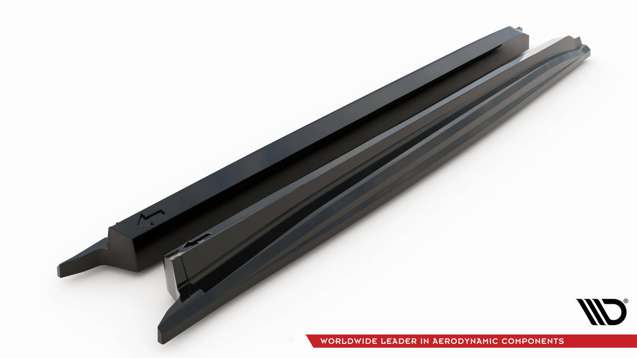 Maxton Design Side Skirts Diffusers Toyota Highlander Mk4
