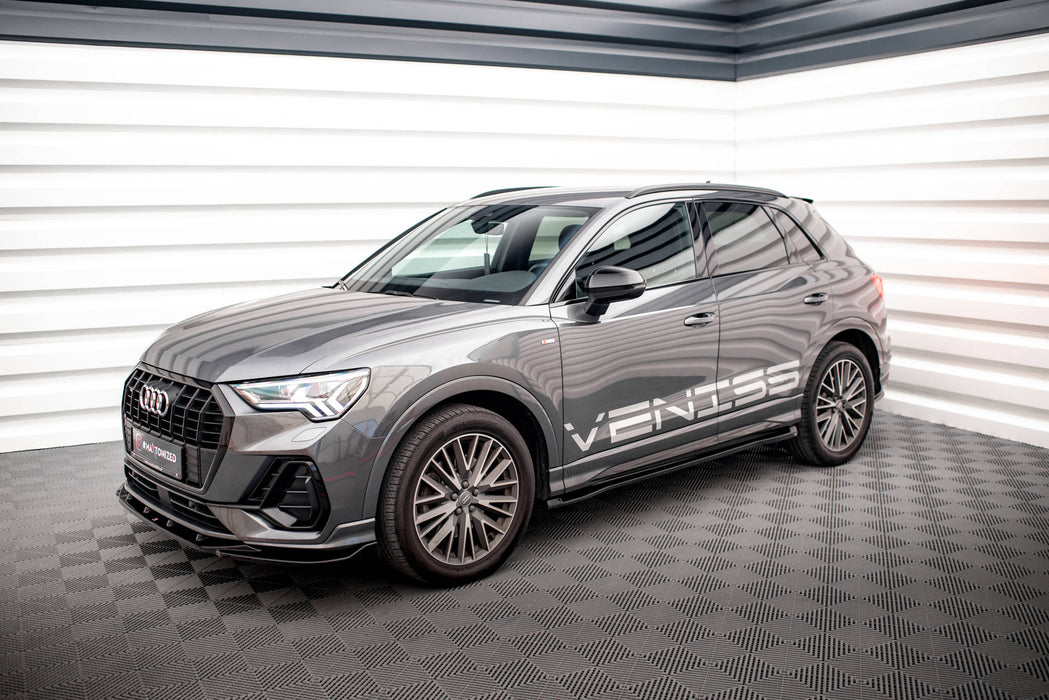 Maxton Design Side Skirts Diffusers V.1 Audi Q3 S-Line / RSQ3 F3