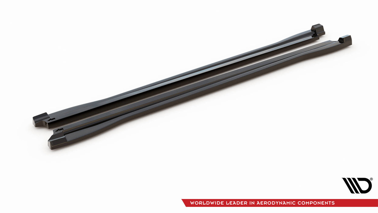 Maxton Design Side Skirts Diffusers V.1 Audi Q3 S-Line / RSQ3 F3