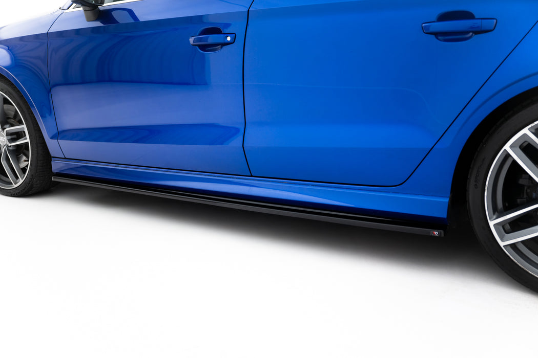 Maxton Design Side Skirts Diffusers V.1 Audi S3 / A3 S-Line 8V / 8V FL Sedan