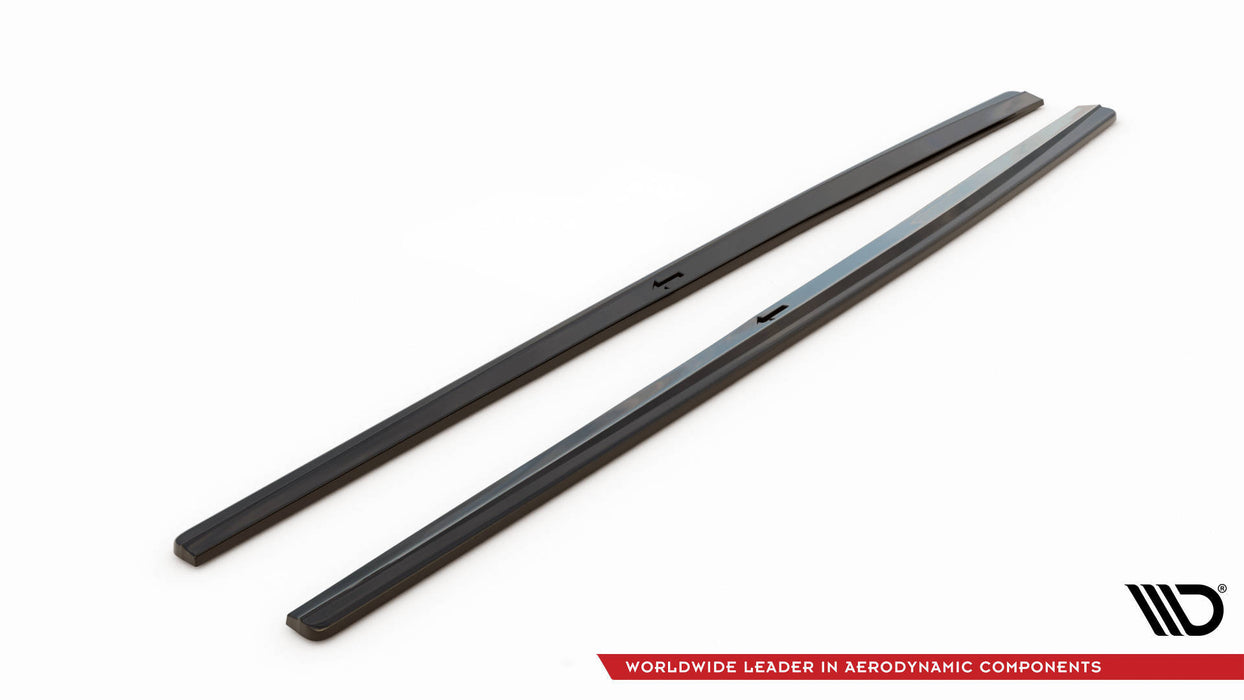 Maxton Design Side Skirts Diffusers V.1 Audi S3 / A3 S-Line 8V / 8V FL Sedan