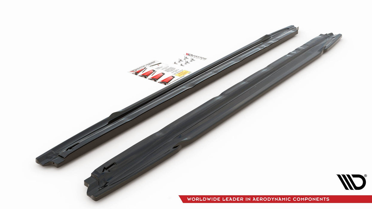 Maxton Design Side Skirts Diffusers V.1 Audi S3 / A3 S-Line 8Y