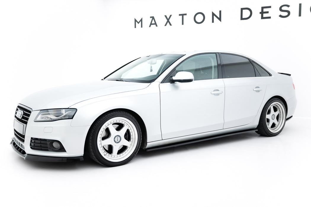 Maxton Design Side Skirts Diffusers V.1 Audi S4 / A4 / A4 S-Line Sedan / Avant B8 / B8 Facelift