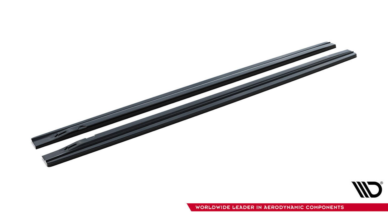 Maxton Design Side Skirts Diffusers V.1 Audi S4 / A4 / A4 S-Line Sedan / Avant B8 / B8 Facelift