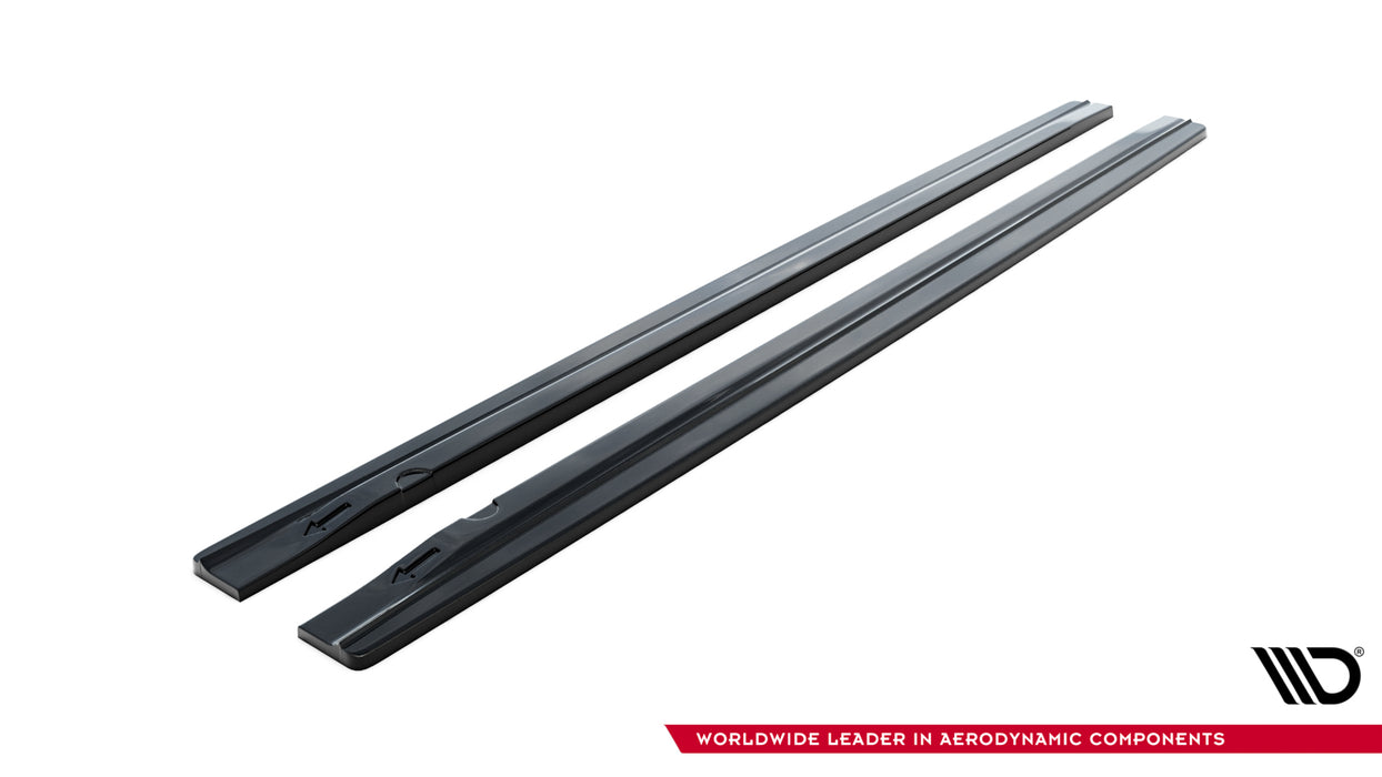 Maxton Design Side Skirts Diffusers V.1 Audi S4 / A4 / A4 S-Line Sedan / Avant B8 / B8 Facelift