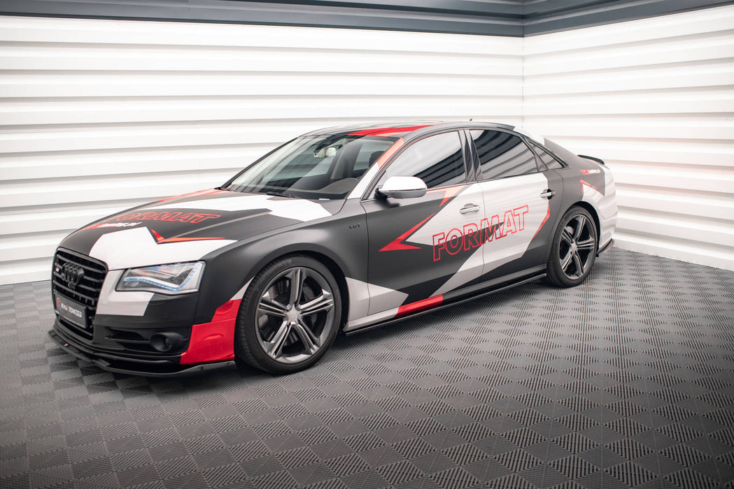Maxton Design Side Skirts Diffusers V.1 Audi S8 D4