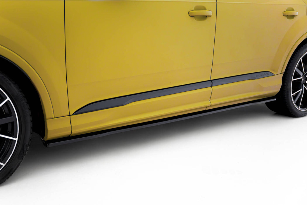 Maxton Design Side Skirts Diffusers V.1 Audi SQ7 / Q7 S-Line Mk2 (4M) Facelift