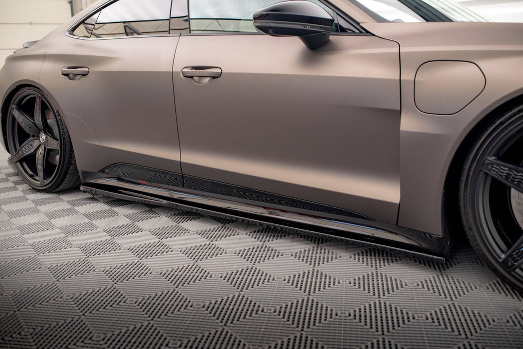 Maxton Design Side Skirts Diffusers V.1 Audi e-Tron GT / RS GT Mk1