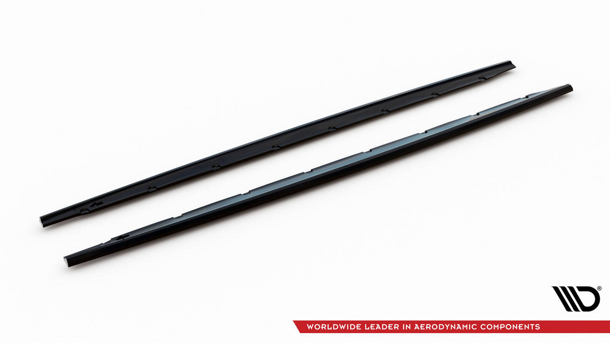 Maxton Design Side Skirts Diffusers V.1 BMW 1 M-Pack F70