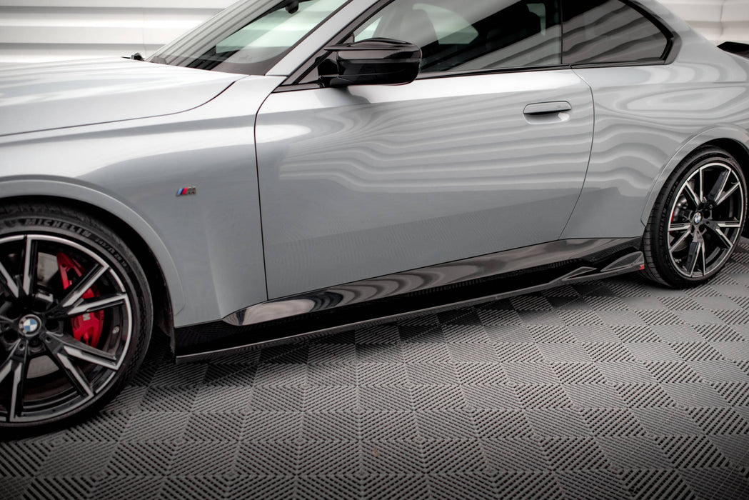 Maxton Design Side Skirts Diffusers V.1 BMW 2 Coupe M-Pack / M240i G42