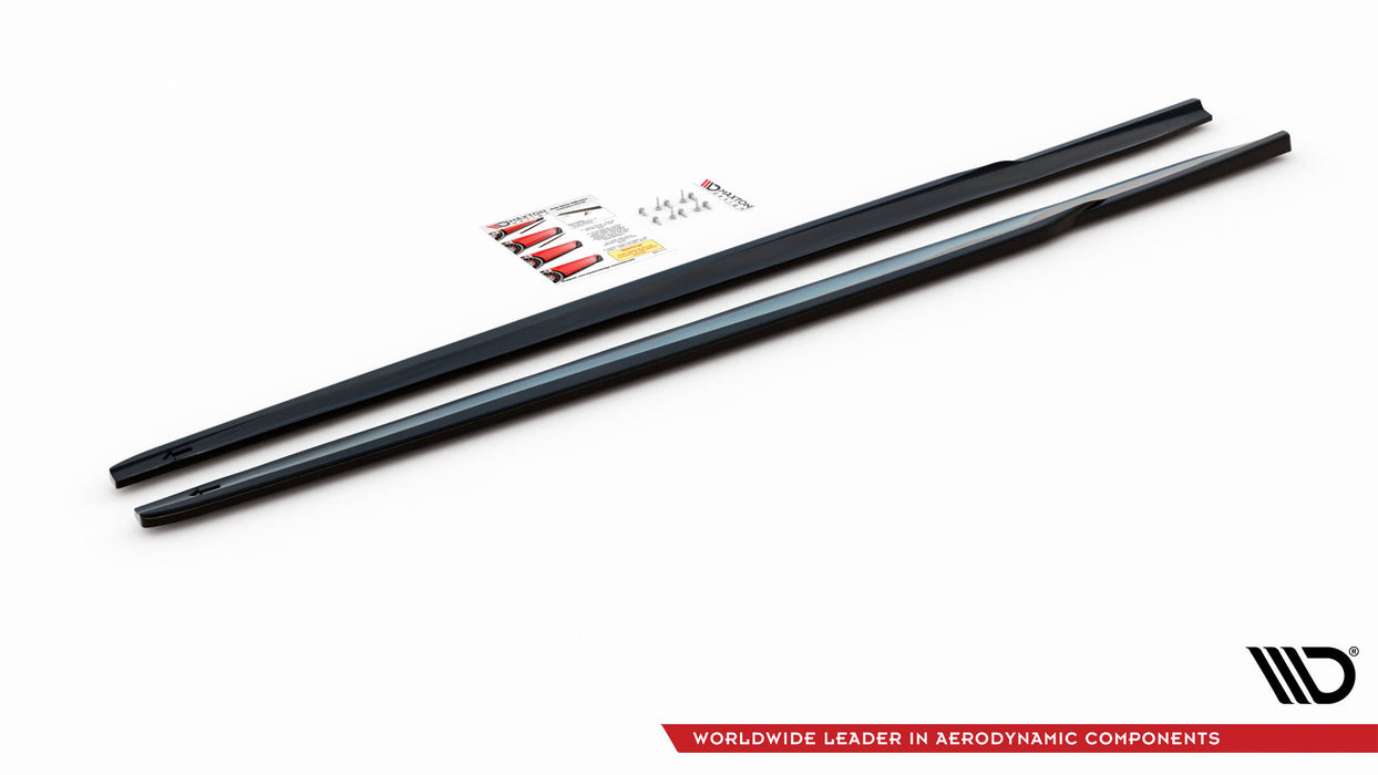 Maxton Design Side Skirts Diffusers V.1 BMW 2 Gran Coupe M-Pack / M235i F44