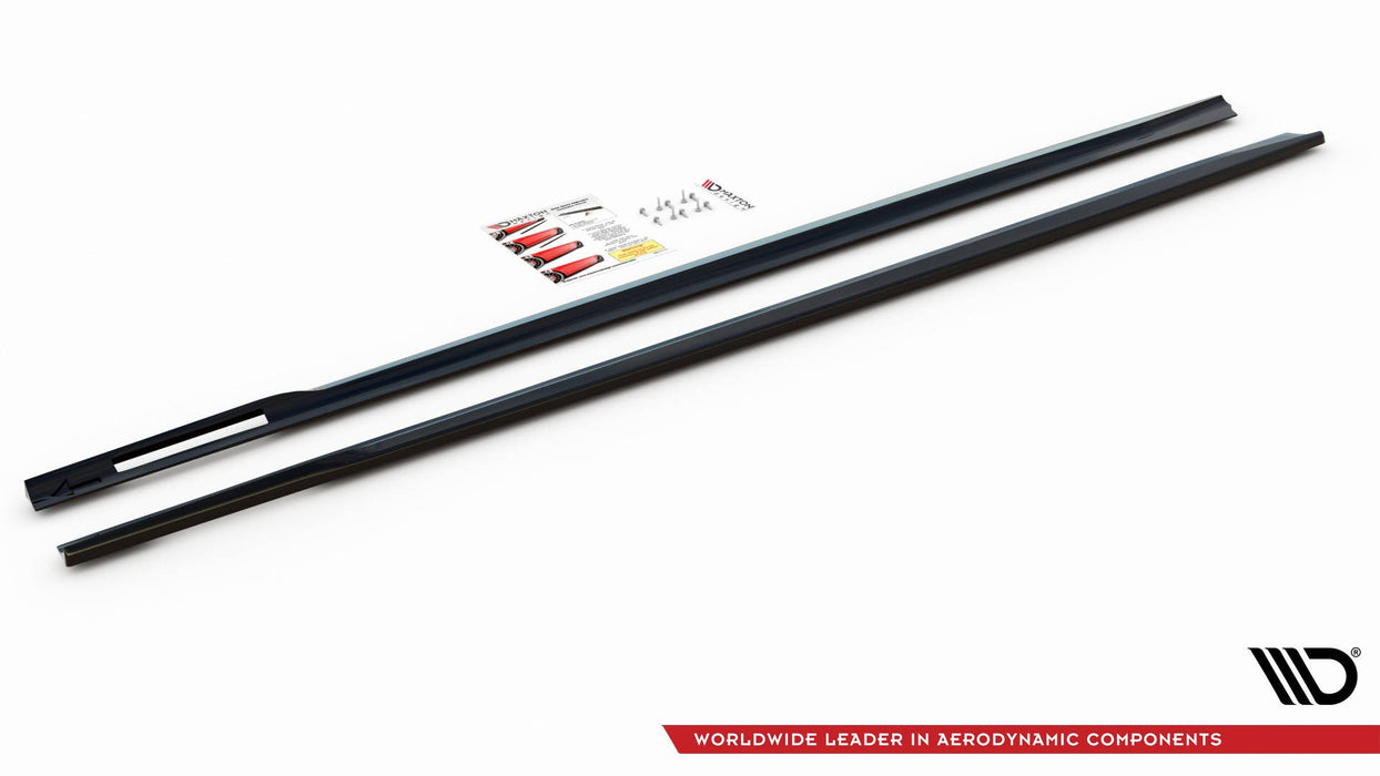 Maxton Design Side Skirts Diffusers V.1 BMW 4 M-Pack / M440i G22 / G23 / G22 Facelift / G23 Facelift