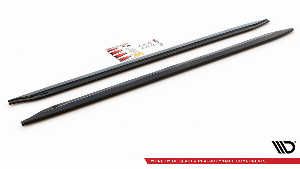 Maxton Design Side Skirts Diffusers V.1 BMW M3 Sedan / Touring G80 / G81