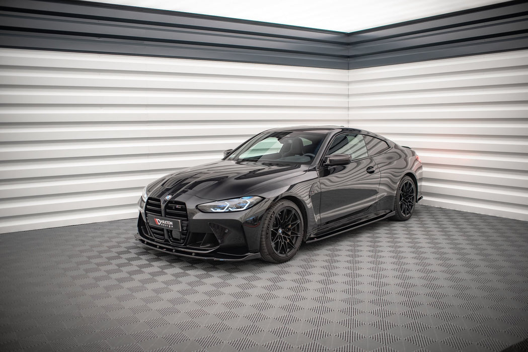 Maxton Design Side Skirts Diffusers V.1 BMW M4 G82 / G82 Facelift