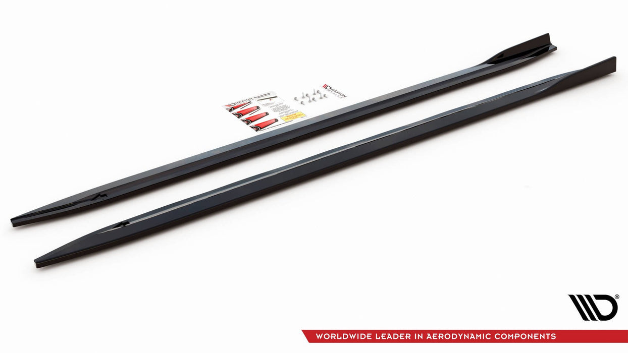 Maxton Design Side Skirts Diffusers V.1 BMW M4 G82 / G82 Facelift
