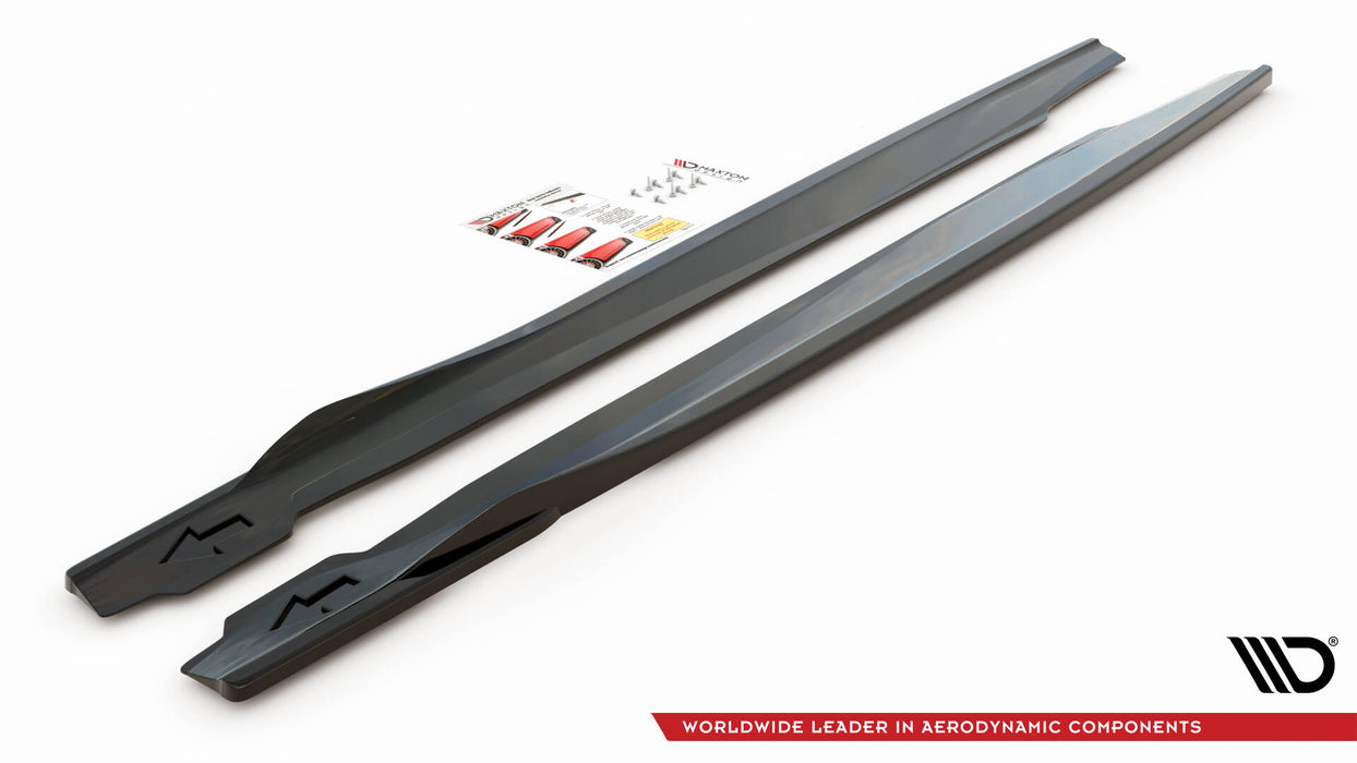 Maxton Design Side Skirts Diffusers V.1 BMW X6 M F96 / X6 M-Pack G06