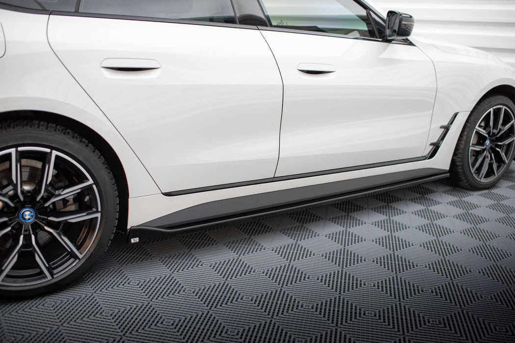 Maxton Design Side Skirts Diffusers V.1 BMW i4 M-Pack G26