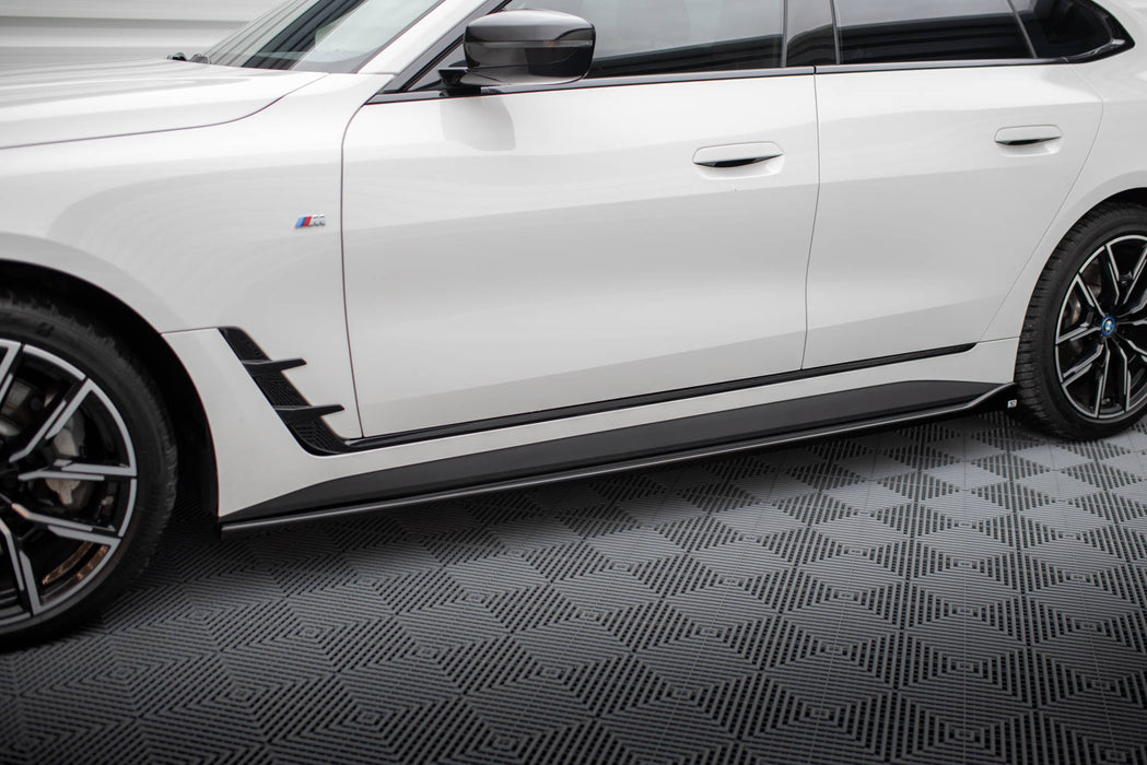 Maxton Design Side Skirts Diffusers V.1 BMW i4 M-Pack G26