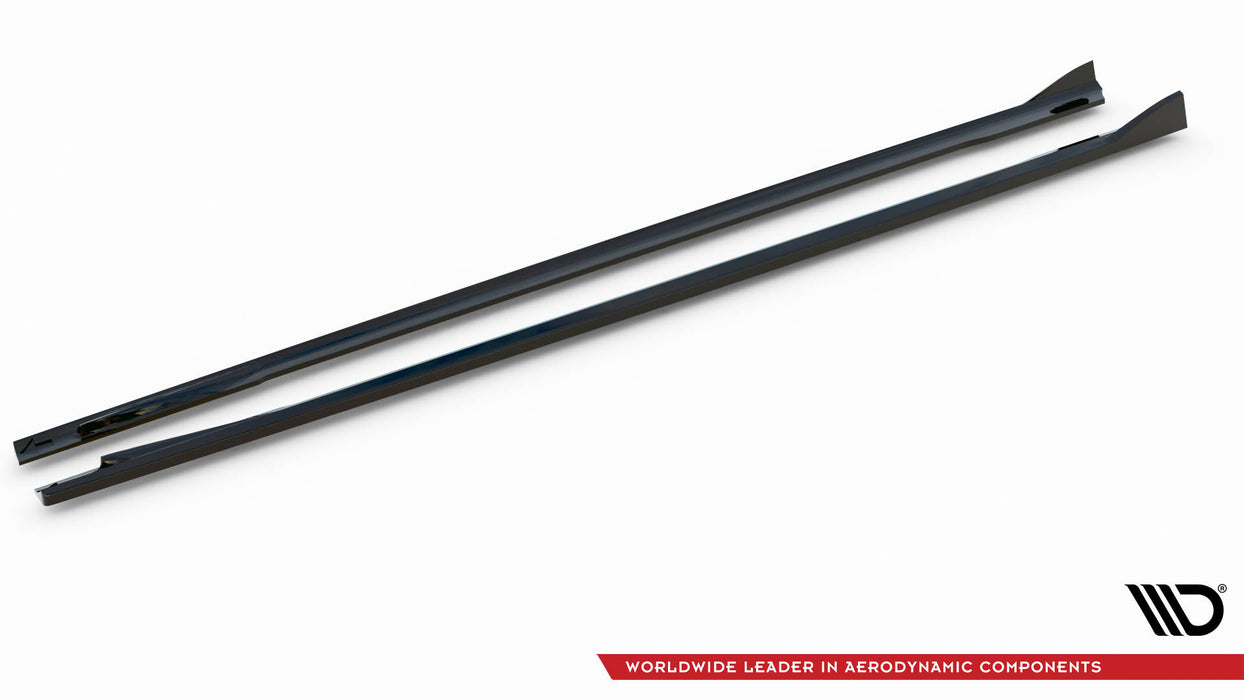 Maxton Design Side Skirts Diffusers V.1 BMW i4 M-Pack G26