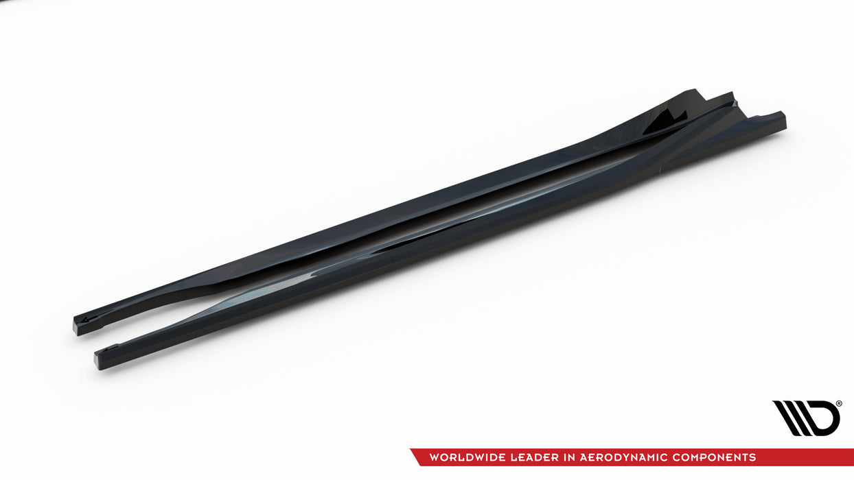 Maxton Design Side Skirts Diffusers V.1 + Flaps Toyota GR86 Mk1