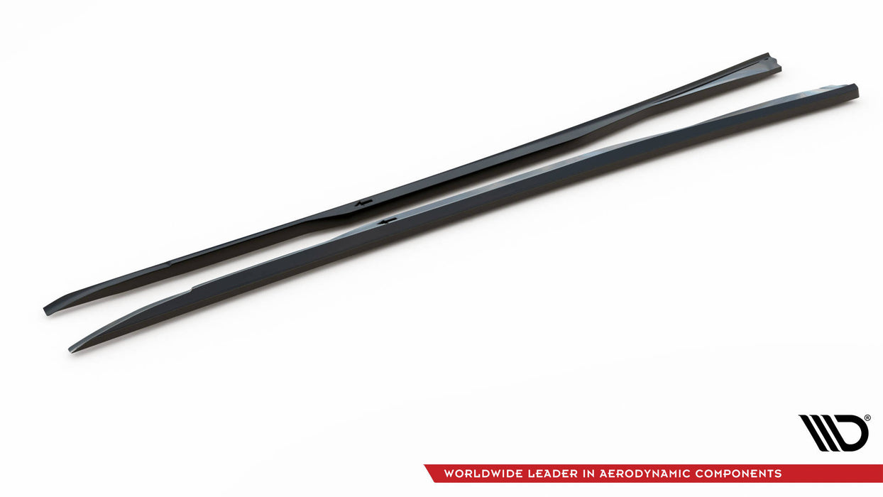 Maxton Design Side Skirts Diffusers V.1 Infiniti Q50 S Mk1