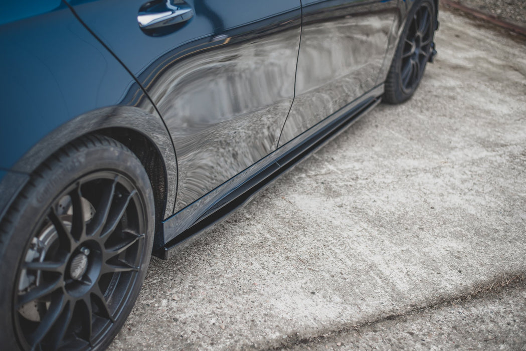 Maxton Design Side Skirts Diffusers V.1  Mercedes A35 AMG / AMG-Line W177