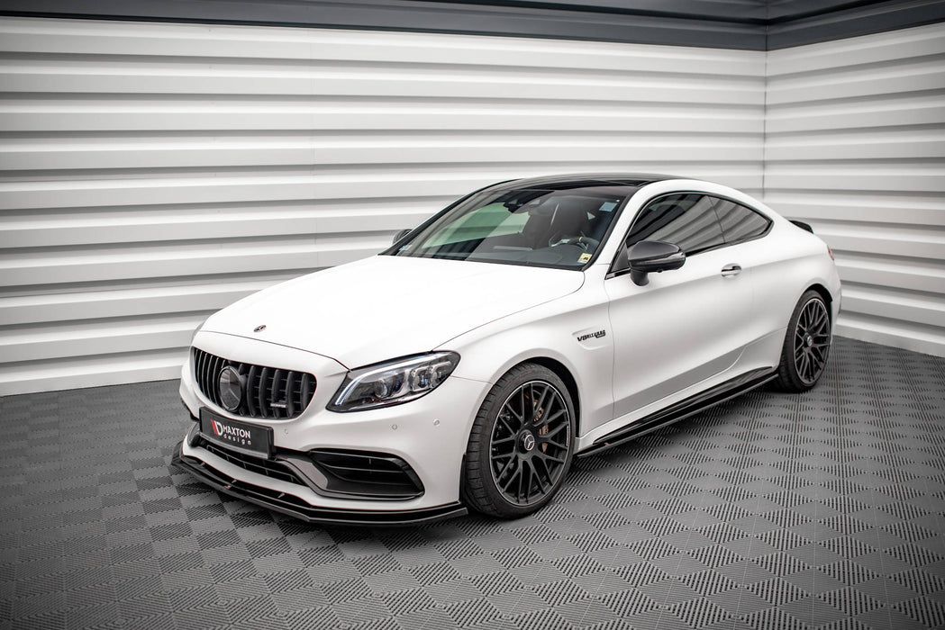 Maxton Design Side Skirts Diffusers V.1 Mercedes-AMG C 63AMG Coupe C205 Facelift