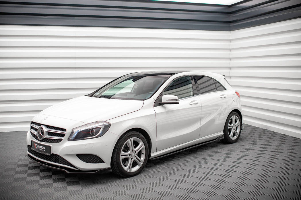 Maxton Design Side Skirts Diffusers V.1 Mercedes-Benz A W176