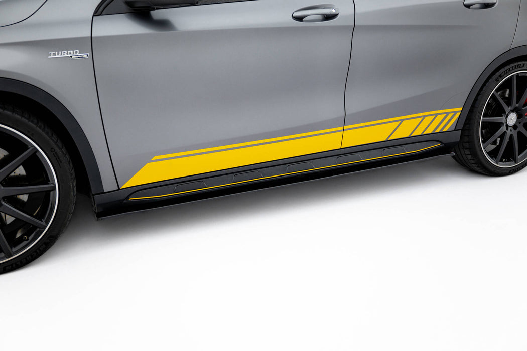 Maxton Design Side Skirts Diffusers V.1 Mercedes-Benz GLA 45 AMG