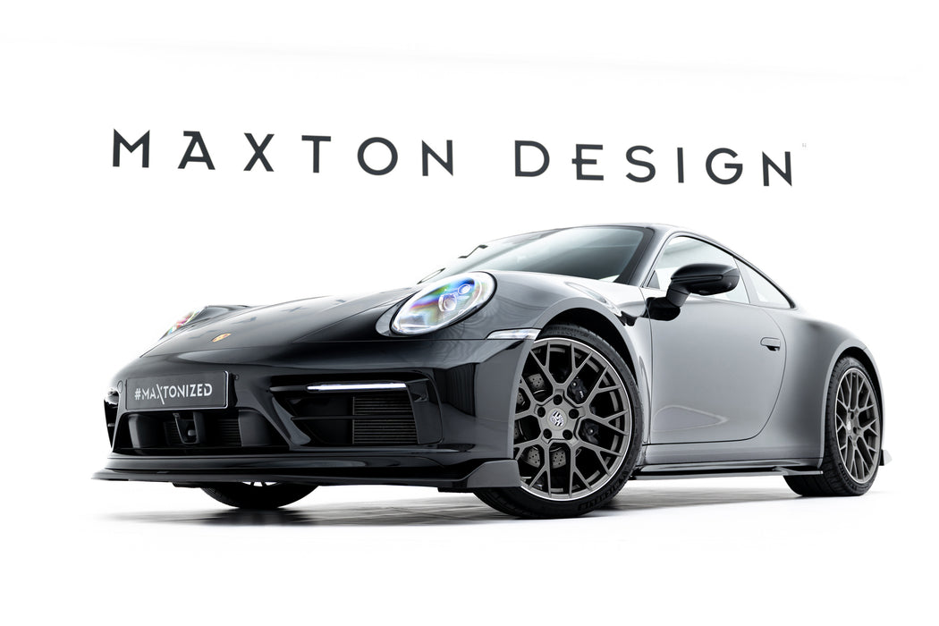 Maxton Design Side Skirts Diffusers V.1 Porsche 911 Carrera Sport Design 992