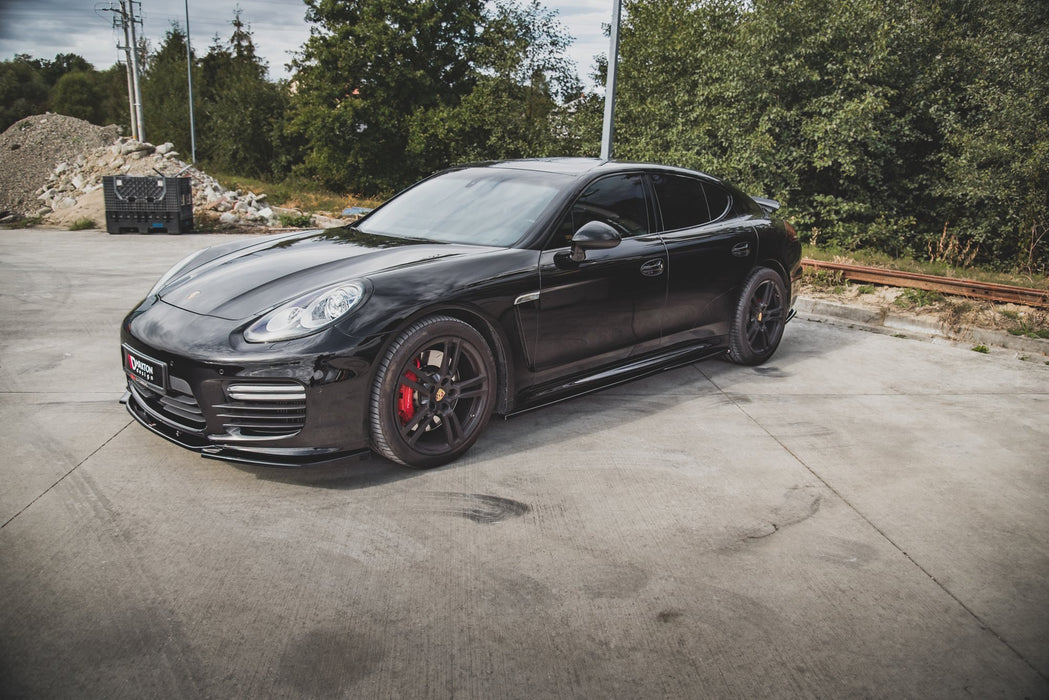 Maxton Design Side Skirts Diffusers V.1 Porsche Panamera Turbo 970 Facelift