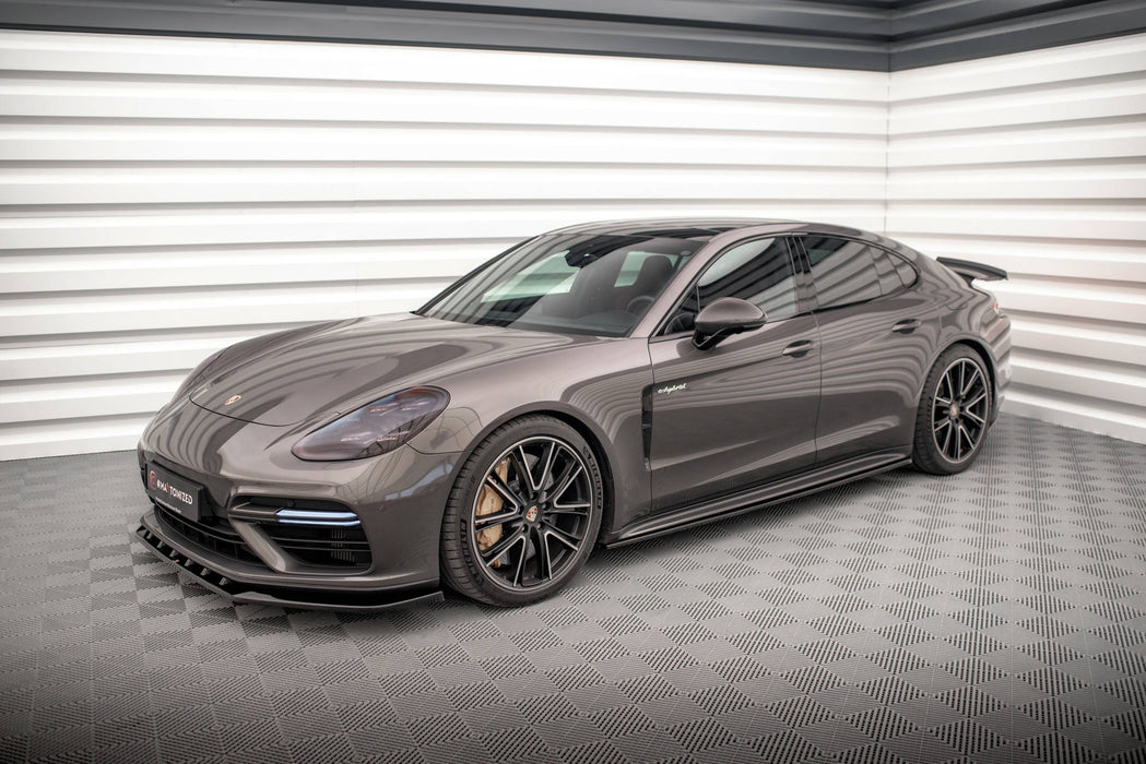 Maxton Design Side Skirts Diffusers V.1 Porsche Panamera Turbo S E-Hybrid / Panamera E-Hybrid 971