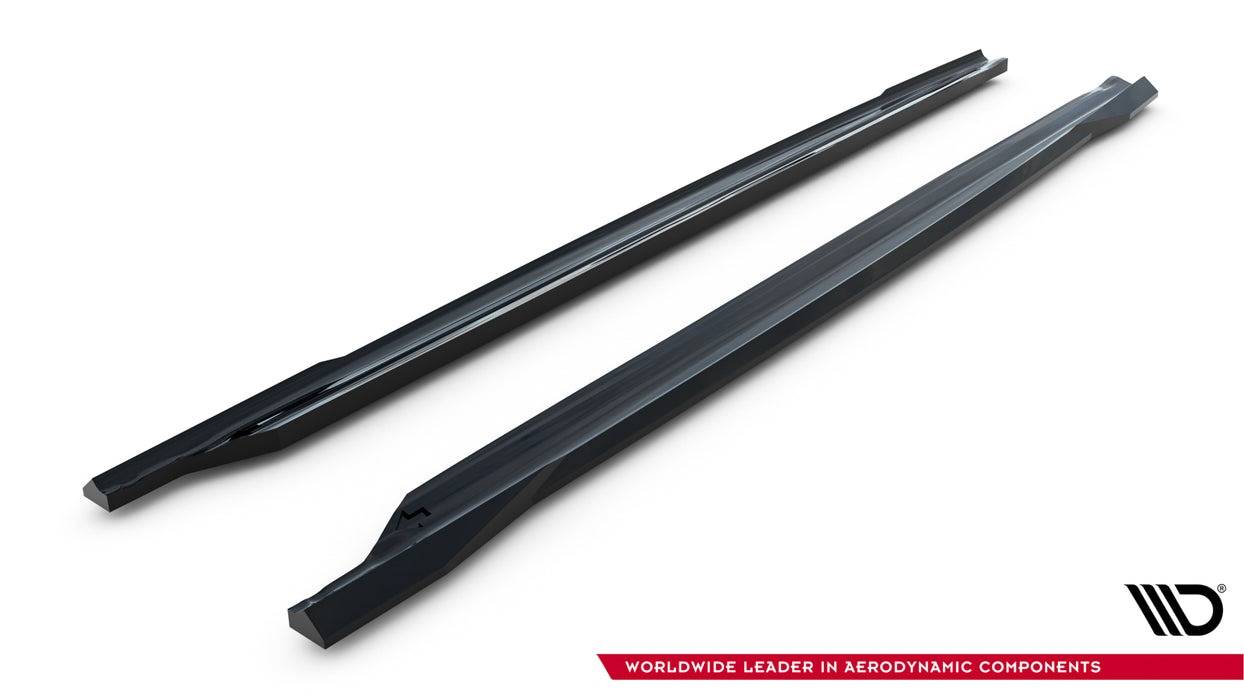 Maxton Design Side Skirts Diffusers V.1 Skoda Octavia RS Liftback / Combi Mk4 Facelift
