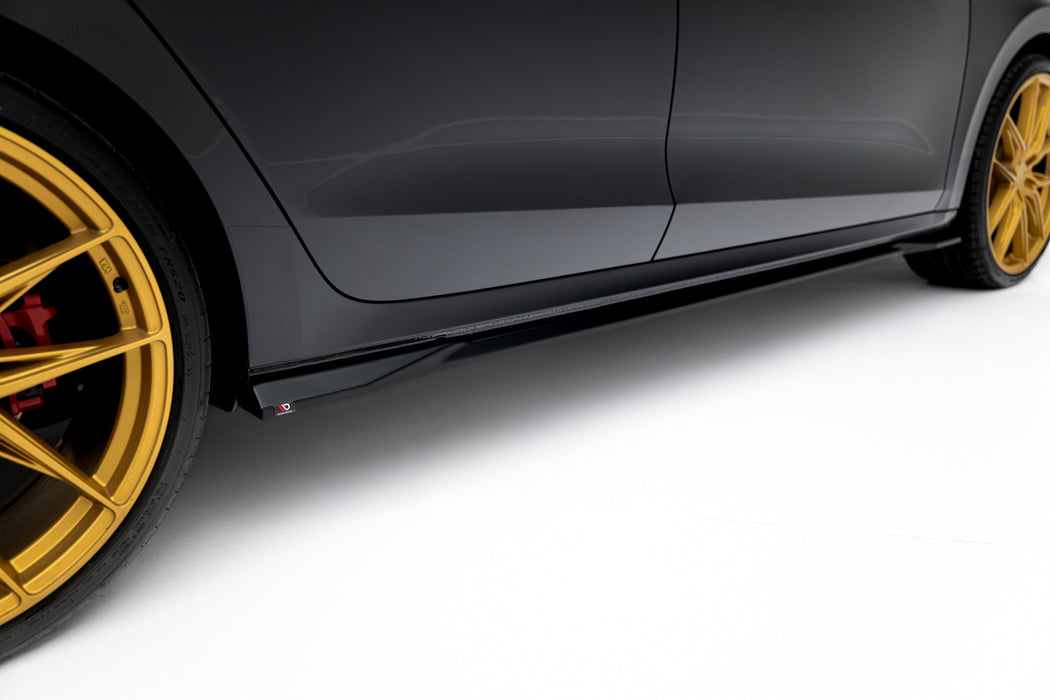 Maxton Design Side Skirts Diffusers V.1 Skoda Octavia RS Liftback / Combi Mk4 Facelift