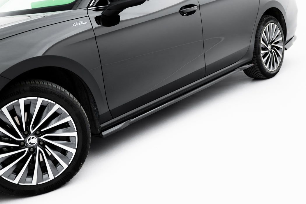 Maxton Design Side Skirts Diffusers V.1 Skoda Superb Mk4