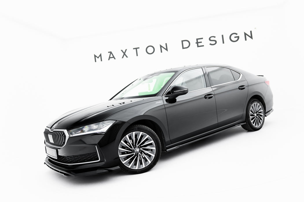 Maxton Design Side Skirts Diffusers V.1 Skoda Superb Mk4