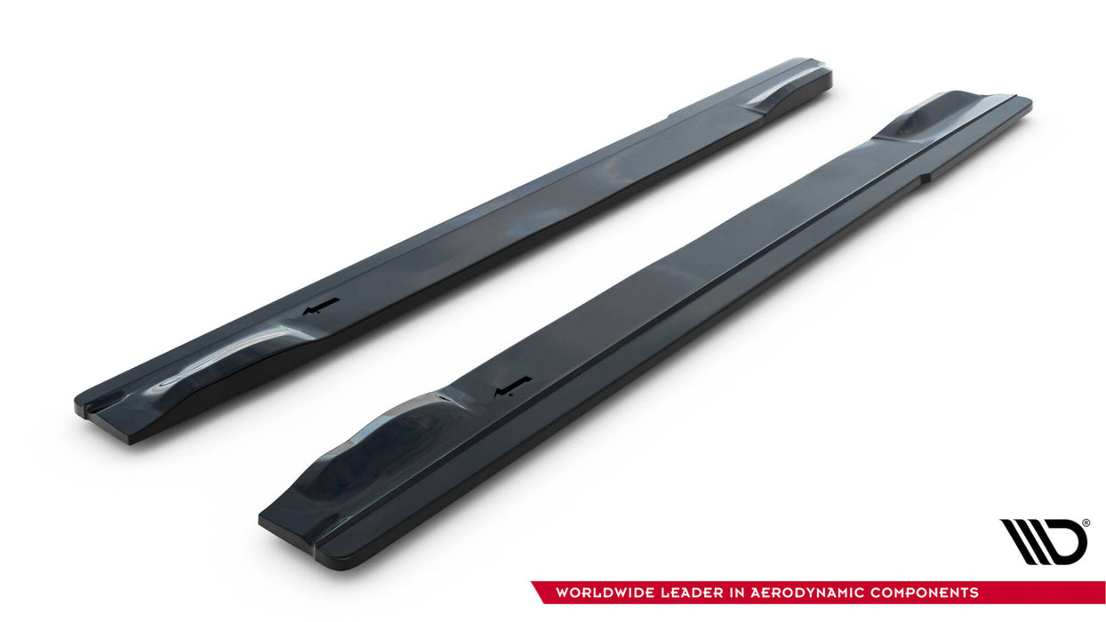Maxton Design Side Skirts Diffusers V.1 Subaru Impreza WRX STI Mk3 Facelift