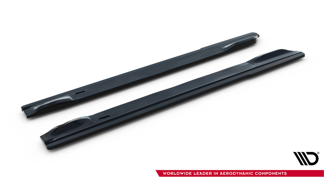 Maxton Design Side Skirts Diffusers V.1 Subaru Impreza WRX STI Mk3 Facelift