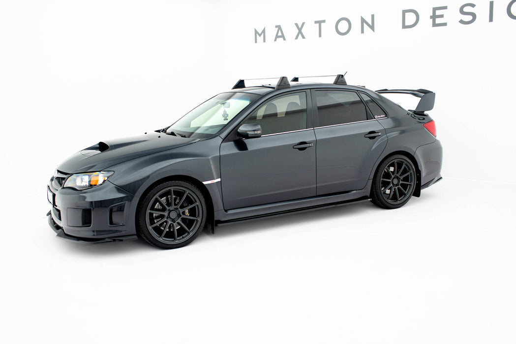 Maxton Design Side Skirts Diffusers V.1 Subaru Impreza WRX STI Mk3 Facelift