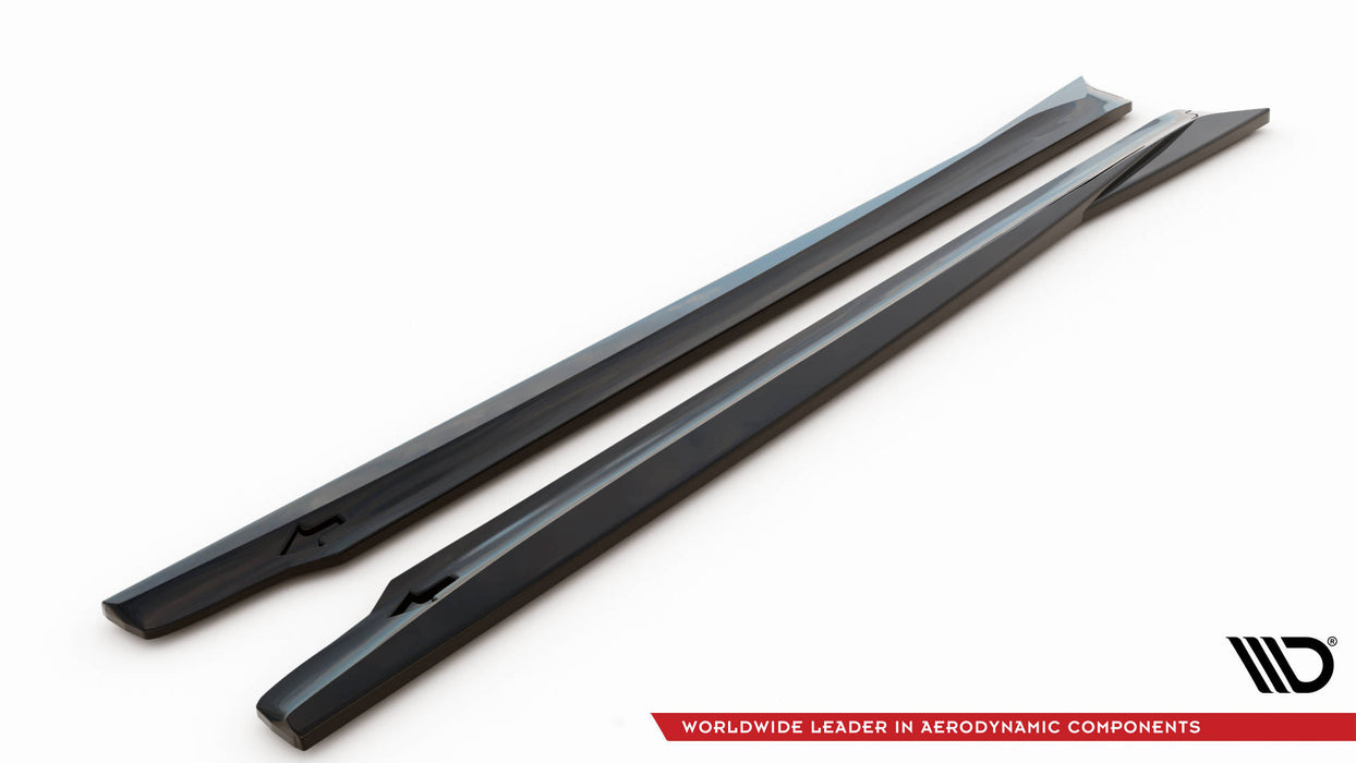 Maxton Design Side Skirts Diffusers V.1 Tesla Model Y