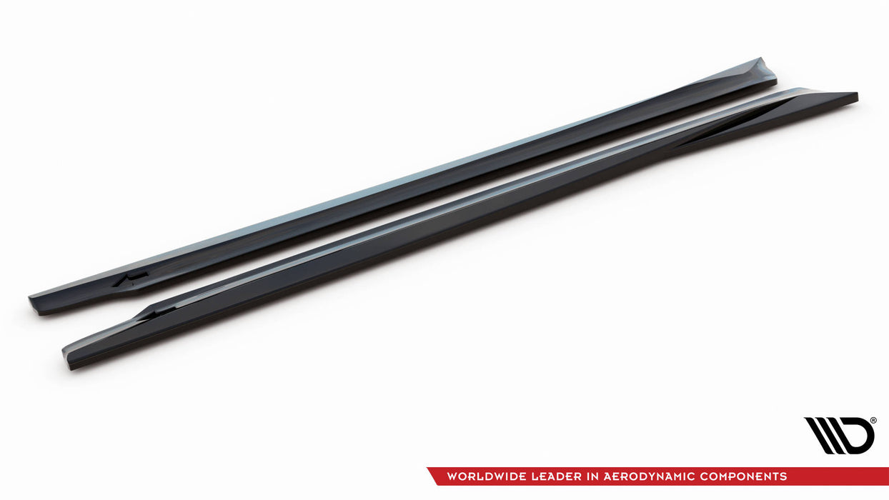 Maxton Design Side Skirts Diffusers V.1 Tesla Model Y