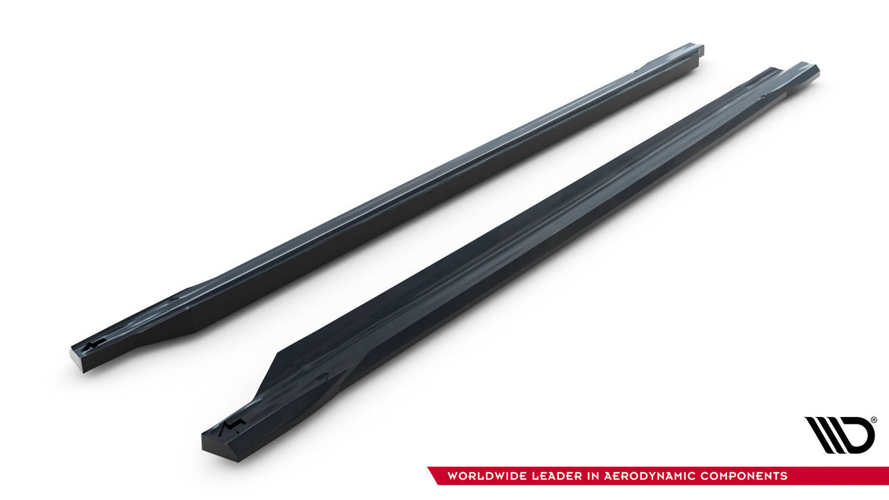 Maxton Design Side Skirts Diffusers V.1 Volkswagen Golf GTI Clubsport Mk8 Facelift