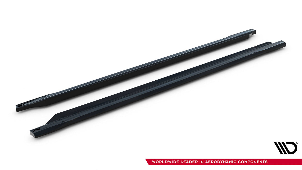 Maxton Design Side Skirts Diffusers V.1 Volkswagen Golf GTI Clubsport Mk8 Facelift