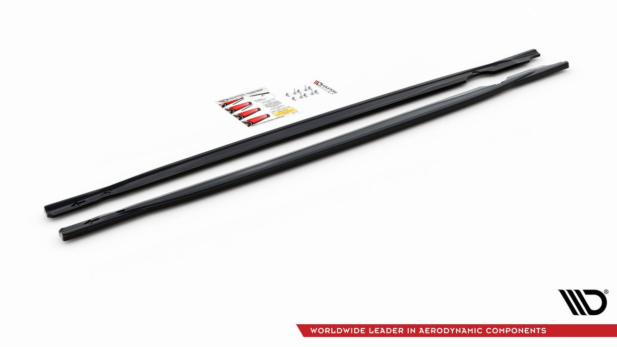Maxton Design Side Skirts Diffusers V.1 Volkswagen Golf R Mk8